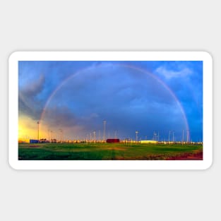 rainbow panorama Sticker